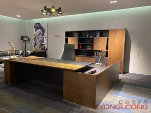 2022 mesa de design de móveis de escritório executivo de luxo high end mesa executiva ED-8698