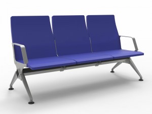 stol za čakalnice EKONGLONG prilagojen barvni težki letališki stol