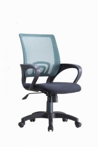 Homall Office Εργονομικό Mesh Desk Μοντέρνα καρέκλα εργασίας στη μέση της πλάτης με βάση ξυλείας και υποβραχιόνιο