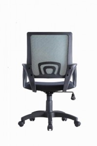 Homall Office Ergonomic Mesh Desk Modern Mid Back Task Home Chair ជាមួយនឹងជំនួយឈើ និងជើងដៃ
