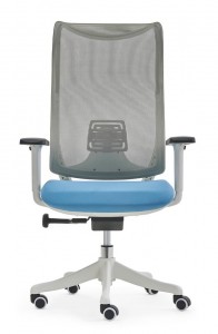 Sedia da ufficio presidente ergonomica con schienale flessibile riscaldata all'ingrosso in fabbrica con rete OC-2036