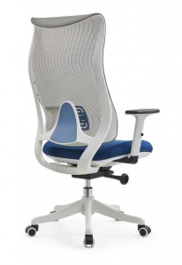 Factory Wholesale Θερμαινόμενη εύκαμπτη πλάτη Εργονομική καρέκλα γραφείου γραμματέα με πλέγμα OC-2036