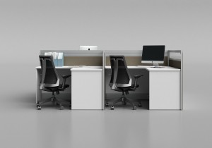 Bush Easy Office Two Person L Shaped Collaborative Workstation