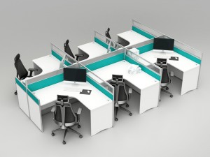 custom size color office workstation office furniture table OP-4145