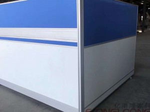 თანამედროვე საოფისე კაბინები Shenzhen EKONGLONG მორგებული ფერის ზომის დანაყოფი OP-6261