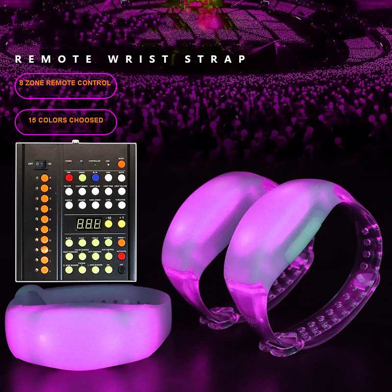 OEM Brand Led Bracelet for Events cheering props Featured Image