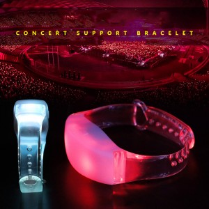 OEM Brand Led Bracelet for Events cheering props