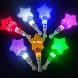concert kpop led light stick with customized logo