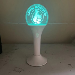 OEM Acrylic Ball Kpop Light Stick with customized logo