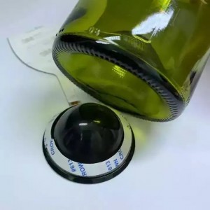 Etiqueta de botella EL LED impermeable personalizada para botella