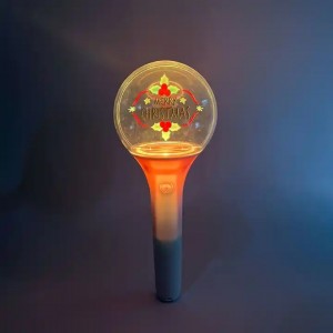 Custom LOGO Acrylic Ball Glowing Light Stick Concert