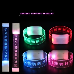 Led Bracelet Magnetic TPU Luminous Wristband for Concert