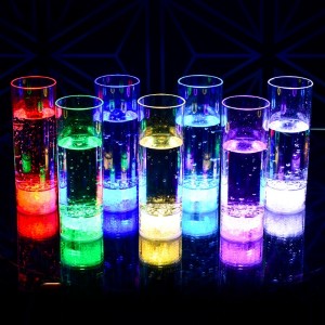 Led RGB Flashing Plastic Cup for Party Bar Drinking Glasses