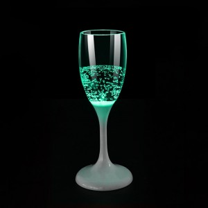 Customized Water Liquid Activated Plastic Lighting Up Cup for Party