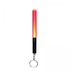 Logotipli OEM Mini Led Light Stick Keychain