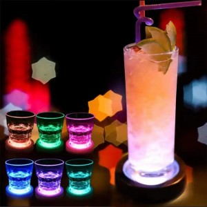 Gravity sensing led coaster for Drink Cup