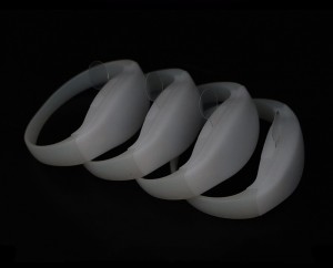 Bracelet lumineux LED personnalisé pour fête