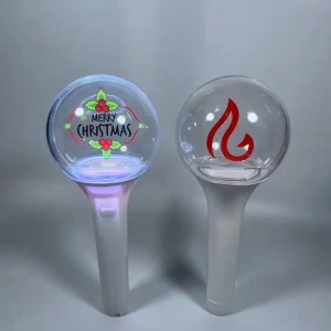 Factory OEM Diy Acrylic Light Stick for Concert K-pop