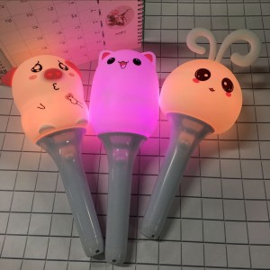 Custom Concert Light Up Props Silicone Cartoon Light Stick