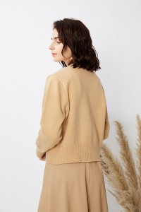 Fleece Elegant Soft Botton Sweater cardigan