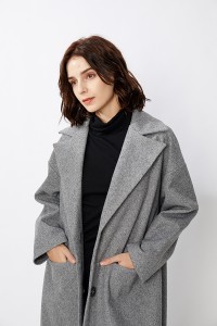 Professional China Wholesale Casual Long Warm Windbreaker Coat Fleece Jacket