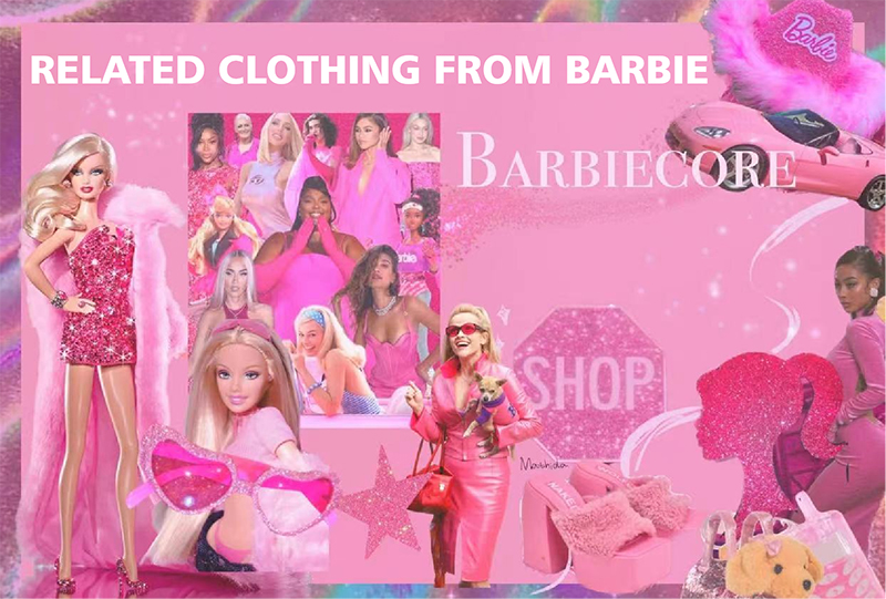 Barbiecore clothing design
