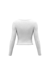 Reliable Supplier Basic Blouse Long Sleeve Casual Crop Tank Tops