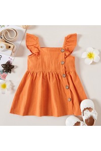 Big discounting 2022 Fashion New Design Autumn Cotton Halter Kids Girls Beautiful Dress