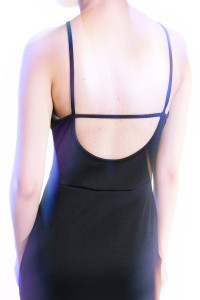 Knit Backless Party Bodycon Women Mini Slip Camisole Dresses Summer Ladies Elegant Black