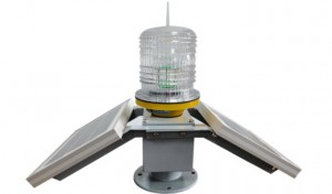 Solar Powered LED Marine Navigation Aviation Hindring Advarselslampe