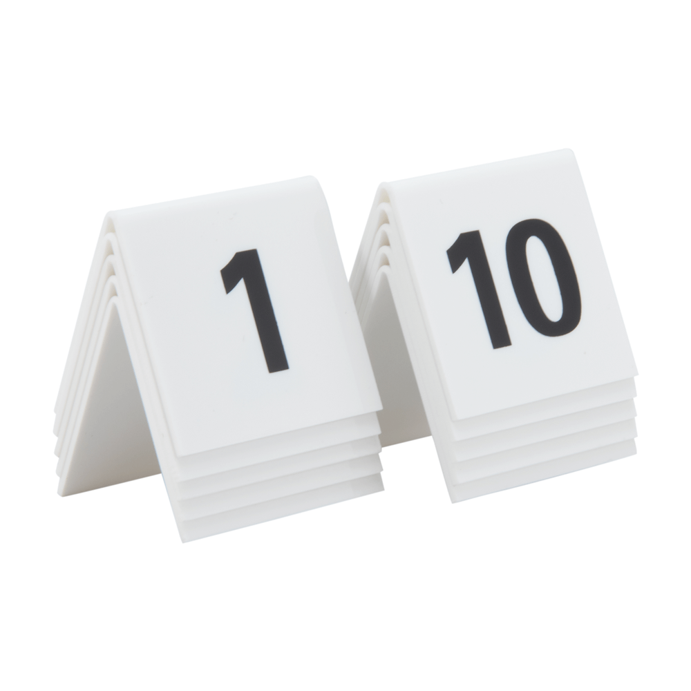 Factory Acrylic Waterproof Restaurant Bar Table Number Double Side Office Sign Table Sign Holder