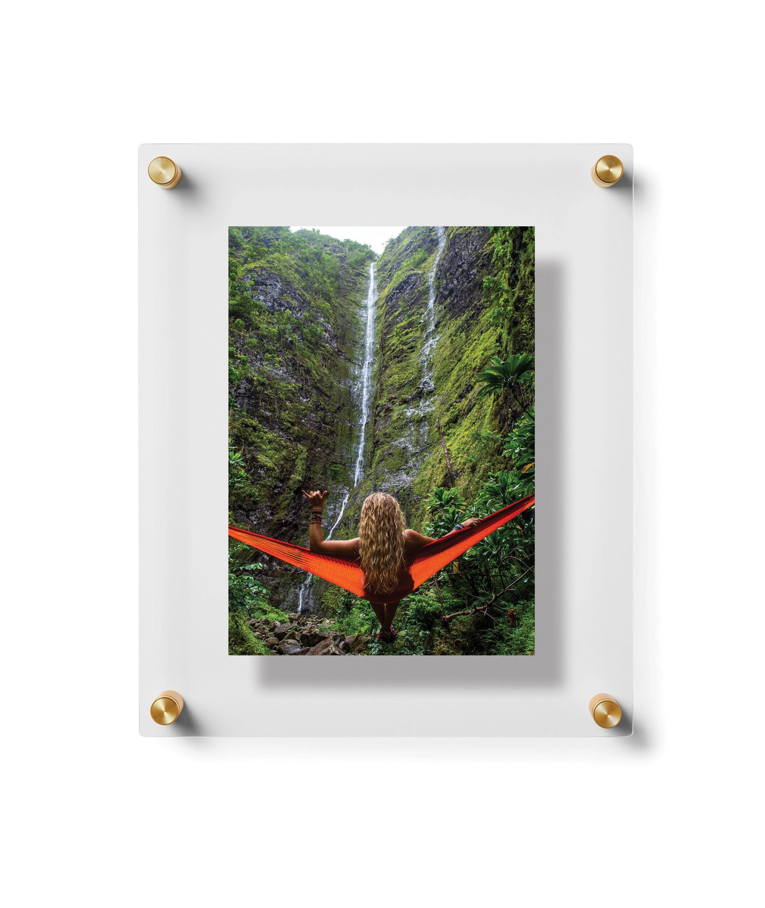 Acrylic Wall Mounted Sign Holder Photo Frame For Poster