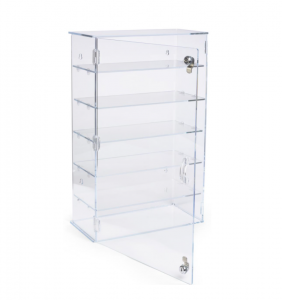 Four Tier Perspex hotwheels Clear toy Doll acrylic display cases