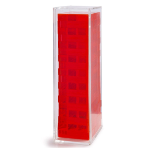Custom Acrylic Game Building Blocks Neon Pink Red Plexiglass Tumble Tower Set
