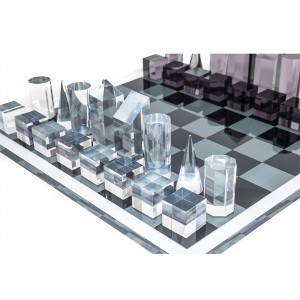 Hot Selling High Quality Professional Acrylic Chess Games Sets Luxury Gift For Kids