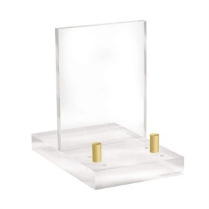 custom wholesale adjustable kids Hight Quality Clear mini art Tabletop Display Acrylic Easel Tripod stand For Painting
