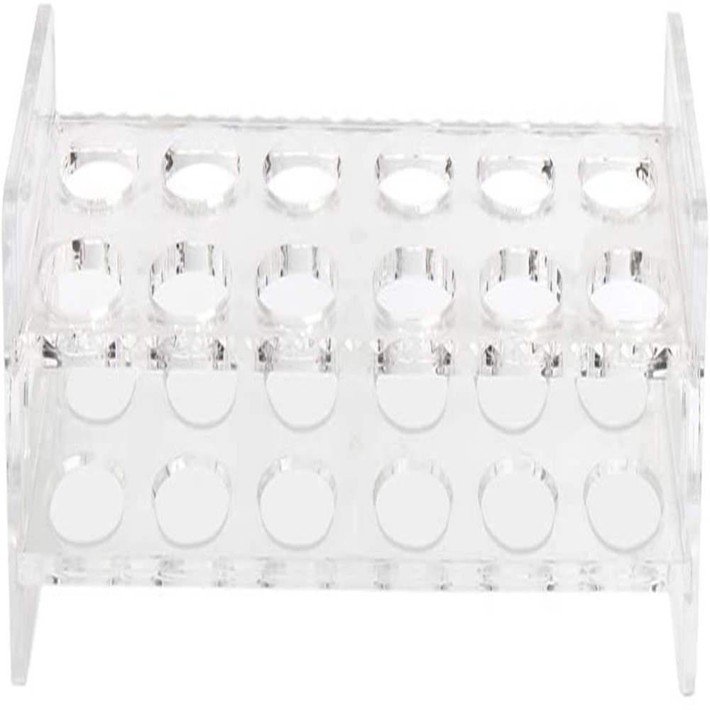 Rectangle Shape Acrylic Wine Bottle Cup holder Display Stand Rack