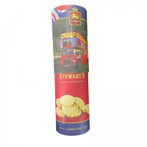 Biodegradable Food Grade Tea Canister Paper Tube Round Cans for Tea Bag Package