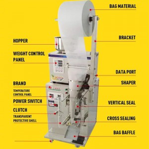 चाय बैग पैकिंग मशीन मॉडल:JM180