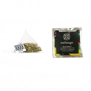Automatic triangular pyramid tea bag with envelope packing machine