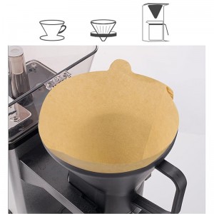 Best Disposable Paper Coffee Filters Unbleached V Shaped Drip Coffee Filter Paper