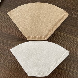 Portable Disposable Unbleached Coffee Paper Coffee Filters