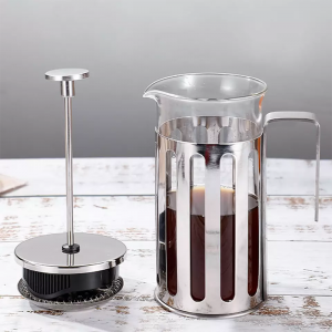 High Borosilicate Espresso Percolator Glass Creative Italian Style Coffee Pot Model：CT-CP06