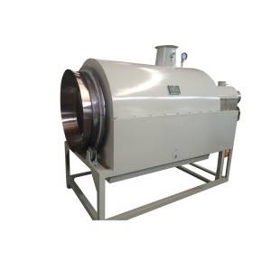 Green tea roasting machinery/Revolving tea leaf dryer -Gas type
