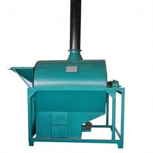 Green tea roasting machinery/Revolving tea leaf dryer