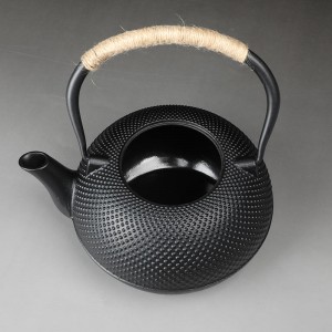 የድሮው ፋሽን Cast Iron Teapot Stovetop የሻይ ማሰሮ ሞዴል፡TTP-800