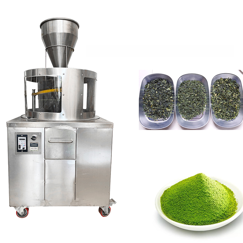 Matcha prima tea (tencha) dispensando technology