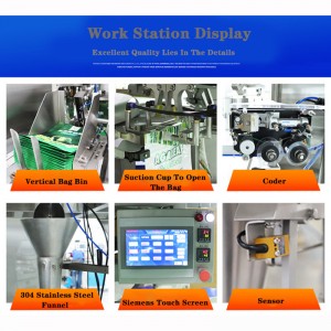 Pre-made stand-up pouch Packing machine