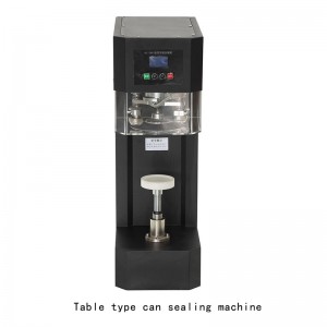 Table type can sealing machine
