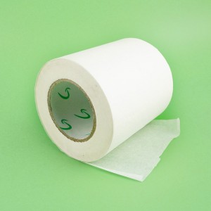 Wood Pulp Filter Paper Roll For Tea Bag White Filter Paper Roll Model：FTB-001